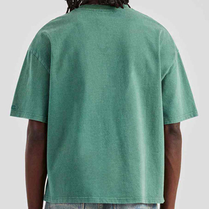 Camiseta de Cuello Alto para Hombre, Corte Regular, 100% Algodón, Transpirable, Antiarrugas, de Secado Rápido, Alta Calidad, Personalizable al por Mayor - Product Image 5