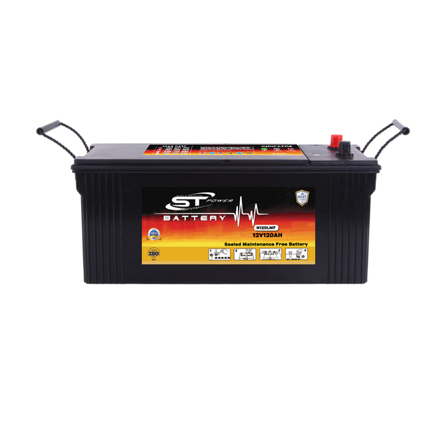 High-Quality 115F51 12v 120Ah MF Lead Acid Battery N120 Maintenance Free Truck Battery
