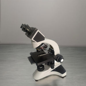 Microscope binoculaire composé 10X avec oculaire grand champ, grossissement 1000X, en aluminium, mise au point manuelle, éclairage LED 3W, double couche - Product Image 5