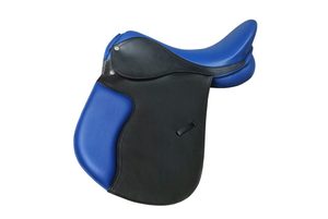 Professional Comfortable Durable Racing English Saddle Synthetic Leather Plastic/Wood Tree Close Contact ZEN <b>HORSE</b> WORLD ES-112 - Product Image 3