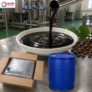 สารสกัดกาแฟเหลวเข้มข้นสำหรับอุตสาหกรรม วัตถุดิบกาแฟแบบเป็นปริมาณมากสำหรับการผลิตเครื่องดื่มพร้อมดื่ม - Product Image 1