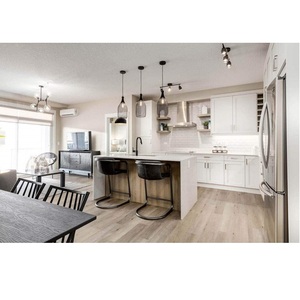 Unidades de Almacenamiento, Gabinete CANA Personalizado, Blanco, Estilo Shaker, Cocina Modular en Forma de U, Despensa, Base y Gabinetes de Cocina Colgantes de Pared - Product Image 2