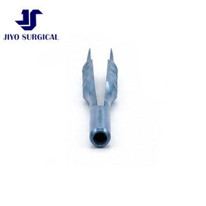 Jiyo Surgical Co. Pince à suture D&K Bonn en titane de qualité médicale, 3 3/8 po, droite, pour ophtalmologie, 0,12 mm, 1x2 dents, 6,0 mm - Product Image 5