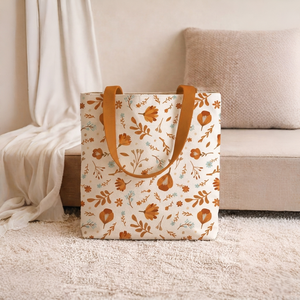 Cotton Market Shopping <b>Bag</b> Durable <b>Foldable</b> Grocery Tote for Everyday Use Daily Essentials - Product Image 2