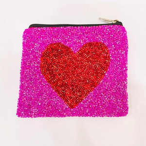 Fashion Handmade Beaded Coin <b>Pouch</b> Small Zipper <b>Mini</b> Wallet Ethnic Vintage Purse for Women At Best Price - Product Image 3