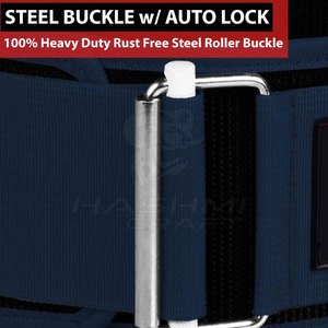 Ceinture de musculation en nylon haute performance pour le soutien de la musculation et la stabilité du tronc - Product Image 3