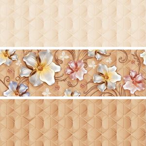 Carrelage céramique super blanc brillant 300x600, design mural minimaliste, idéal pour les intérieurs de bureaux, bâtiments commerciaux, grand format - Product Image 2