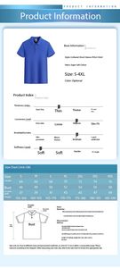 Polo en coton 180g à manches courtes, couleur unie, design fendu, décontracté, pour l'été, style workwear, prix usine Chine-Bangladesh - Product Image 2