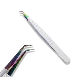 Para pestañas postizas y cuidado delicado Fácil acceso a las pestañas internas y externas Tipo de Punta puntiaguda para reducir la fatiga de las manos - Product Image 5