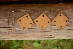 Outils de tissage en bois découpés au laser, écologiques, modernes et simples, pour cartes tissées, fabrication artisanale DIY, fournitures de tissage pour tablettes, artisanat - Product Image 4