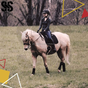 Polo Wraps for Horses Leg Bandage-Exercise Training Use Hook Loop Closure Set 4 Snug Fit Breathable Cotton/Fleece/Polyester - Product Image 5