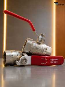 Válvula de Bola Forjada de Latón de 25mm (1 Pulgada) Compacta de Cuarto de Vuelta para Control de Flujo, Cierre Residencial y Comercial Ligero, para Fontanería - Product Image 6