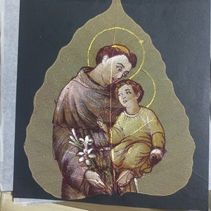 Peinture sur toile artisanale à thème végétal, décoration murale botanique pour la maison, le salon, le bureau, décoration intérieure, article cadeau fait main - Product Image 5