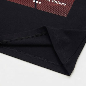 Camiseta con Estampado Puff para Uso Diario, Estilo Casual, Algodón de Alta Calidad, Suave y Cómoda, Diseño en Relieve, Moda Masculina - Product Image 6