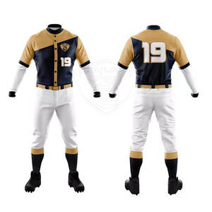 Uniforme de Béisbol de Alta Calidad con Diseño Personalizado y Logotipo Impreso, Ropa Deportiva, MOQ Bajo, Servicio OEM - Product Image 6