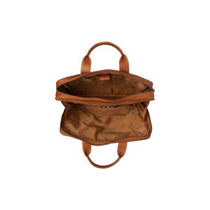 Classic Brown Leather Laptop Bag Luxury Professional Office Bag with Secure Zipper Closure Multi Purpose Business Carry Case - Product Image 5