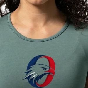 Camiseta Deportiva Ajustada de Manga Corta para Mujer, Color Verde Salvia, para Gimnasio, Fitness, Yoga, Entrenamiento, Ropa Deportiva Transpirable - Product Image 6