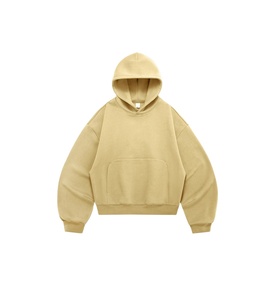 Sweat à capuche pour homme, coupe ample, manches classiques, logo personnalisé, style hip-hop, tissu extensible doux et respirant, confort en molleton - Product Image 1
