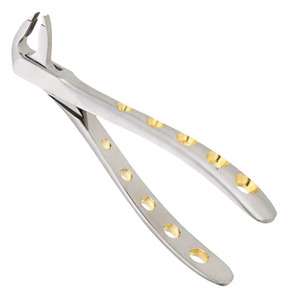 Pince dentaire manuelle en métal pour extraction, modèle anglais, pour dents inférieures antérieures, outil professionnel pour dentistes, vente en gros - Product Image 2