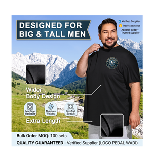 Camiseta de Hombre Marca AMY, 100% Algodón, Casual, Manga Corta, Lisa, con Bordado Frontal, Transpirable, Corte Regular, Personalizable con Logotipo, Venta al Por Mayor - Product Image 1