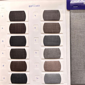 ผ้าสูทโพลีวิสโคสพรีเมียม ความกว้าง 58 นิ้ว, บัตรของขวัญสำหรับเสื้อผ้าบุรุษและสตรี - Product Image 1