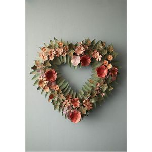 งานประติมากรรมดอกไม้โลหะทองแดงโบราณทำมือ ประดับผนัง หรูหรา สีเขียวสนิม ตกแต่งบ้าน สวน แบบชนบท - Product Image 3