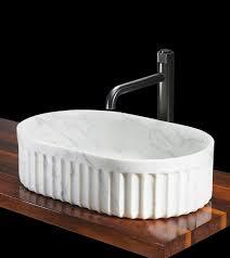 Lavabo de Baño Moderno de Mármol Natural - Product Image 2