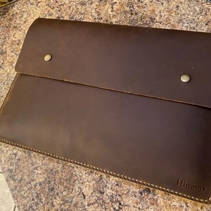 Funda Protectora para Portátil de Cuero Genuino, Multifuncional, Compacta, de 13 Pulgadas, Convertible, Impermeable, para Oficina, Personalizada de Fábrica - Product Image 4