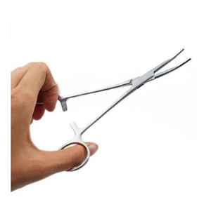 Pinzas Kocher de Acero Inoxidable de Calidad Garantizada, 1-2 Dientes, Precio Superior, Instrumentos de Cirugía General, Juego de Instrumentos, CE - Product Image 5