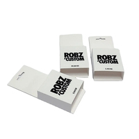 Cajas de embalaje de calcetines para empresas y minoristas personalizadas con logotipo y diseño. Perfecto para moda, ropa y regalos.