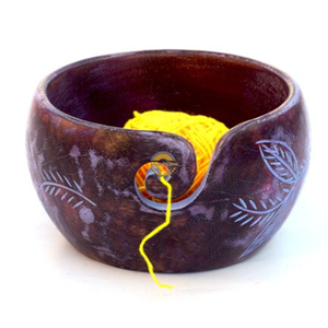 Cuenco de Hilo de Madera Estilo Antiguo, de Teca Pulida Jali, con Decoración Tallada Ovalada, Soporte para Regalos, Hogar, Cocina, Animal, de AYAANS - Product Image 4