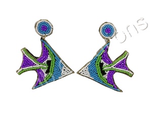 Pendientes de aro con cuentas de semillas hechos a mano bohemias 2024, pendientes Huggie con cuentas Miyuki, geometría creativa, accesorio de fiesta de moda colorido - Product Image 6