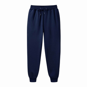 Pantalones Deportivos de Algodón Grueso de Alta Calidad para Hombre, Marca Brussels Sports, Lisos, de Felpa, Estilo Jogger, Talla Grande - Product Image 2