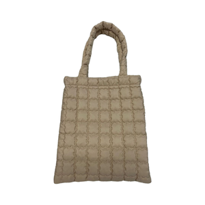 Quilted Puffer Tote Bag for Women Daily Use <b>Medium</b> Size <b>Handbag</b> Large Capacity Thickened Design Tote - Product Image 6