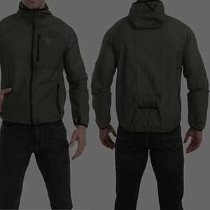 Chaqueta cortavientos impermeable de diseño personalizado con logotipo para hombre, ropa deportiva de calle, chaqueta de lluvia tejida para deportes al aire libre para hombre, subida por Dress Sports - Product Image 6