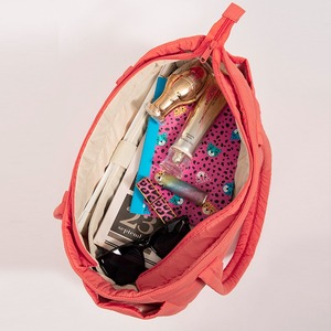 Bolso tote informal color naranja pálido, de gran capacidad, moderno, ligero, bolso de hombro. - Product Image 6