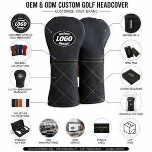 Custom Logo Sports <b>Golf</b> Head Cover Protective Soft Design Ideal For Training And Outdoor Use Accessory <b>Golf</b> Head Covers Driver - Product Image 5