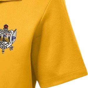 Polo brodé personnalisé avec emblème Sigma Gamma Rho, T-shirt unisexe en coton pour sororité grecque, vêtement décontracté et sportif universitaire - Product Image 4