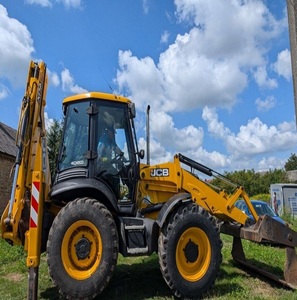 Chargeuse-pelleteuse JCB 4CX d'origine, modèle 2023, moteur 81 kW, 9000 kg, engin de terrassement lourd, moteur, boîte de vitesses, PLC - Product Image 4