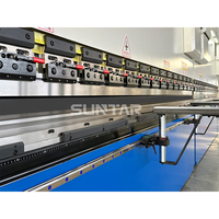 Prensa Plegadora Hidráulica CNC de Chapa Metálica Suntay SPB(SVP)170T3200 6+1, Servo Principal, Tandem, Bien Recibida