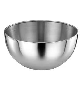 Tazón de Sopa de Acero Inoxidable de Lujo, Redondo, Profundo, Decoración Premium para Comedor - Product Image 1