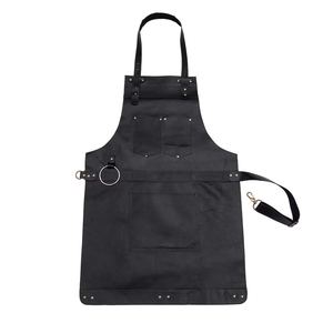 2026 Custom PU Leather Brown-Color Welder <b>Apron</b> High Quality Soft Leather Welding <b>Work</b> <b>Apron</b> for Men's Made Pakistan - Product Image 5