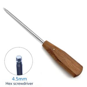 Destornillador de huesos de alta calidad con cabeza hexagonal/estrella, instrumento quirúrgico ortopédico veterinario manual, instrumento de clase I de Dentavex - Product Image 6