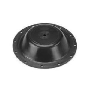 Diafragma de caucho de calidad premium, una membrana circular flexible utilizada como sellador entre dos cámaras en dispositivos mecánicos. - Product Image 1