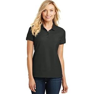 Polos de Primera Calidad para Mujer, Cuello con Franja, Corte Ajustado Informal, Diseño Liso y Elegante, Camisetas Personalizables en Colores/Tallas, ODM - Product Image 3