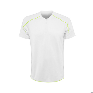 Uniformes de Tenis Personalizables de Alta Calidad y Ecológicos, Camisetas de Manga Corta con Cuello en V, 100% Poliéster, de Secado Rápido y Transpirables - Product Image 4