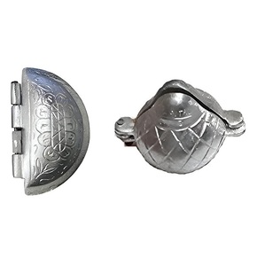 Molde de Aluminio Modak para Dulces Tradicionales Indios, Molde de Cocina Portátil Modelo ZE417 con Acabado Mate para Festividades - Product Image 3