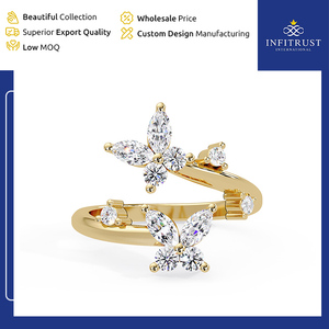 Leaders in Supplying Proven-Quality Handcrafted 925 Sterling <b>Silver</b> <b>Solitaire</b> Diamond <b>Rings</b> with VVS Clarity from Indian Vendor - Product Image 4