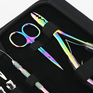 Kit de herramientas para extensiones de cabello con pinzas profesionales para instalación y peinado de extensiones de cabello en salones de belleza - Product Image 5