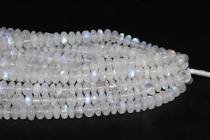 ลูกปัดพลอยธรรมชาติสีรุ้งทรงกลมเรียบ - Product Image 4